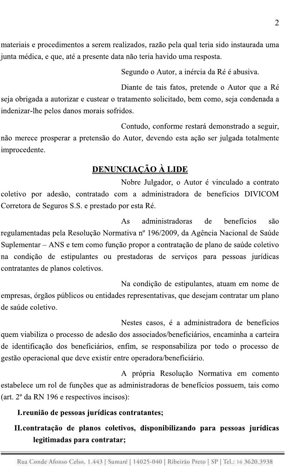 2 Contestacao Audiencia Civel 5 Direito Processual Civil I 3