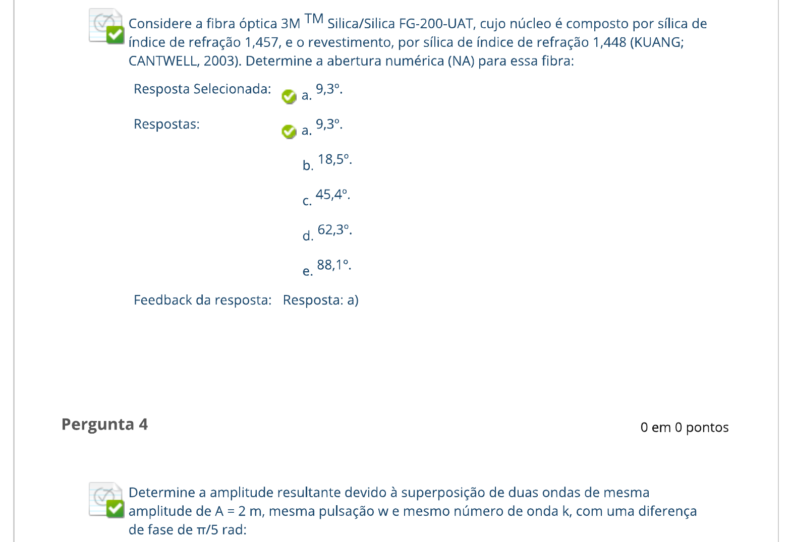 ATIVIDADE TELEAULA II - Física Para Computação