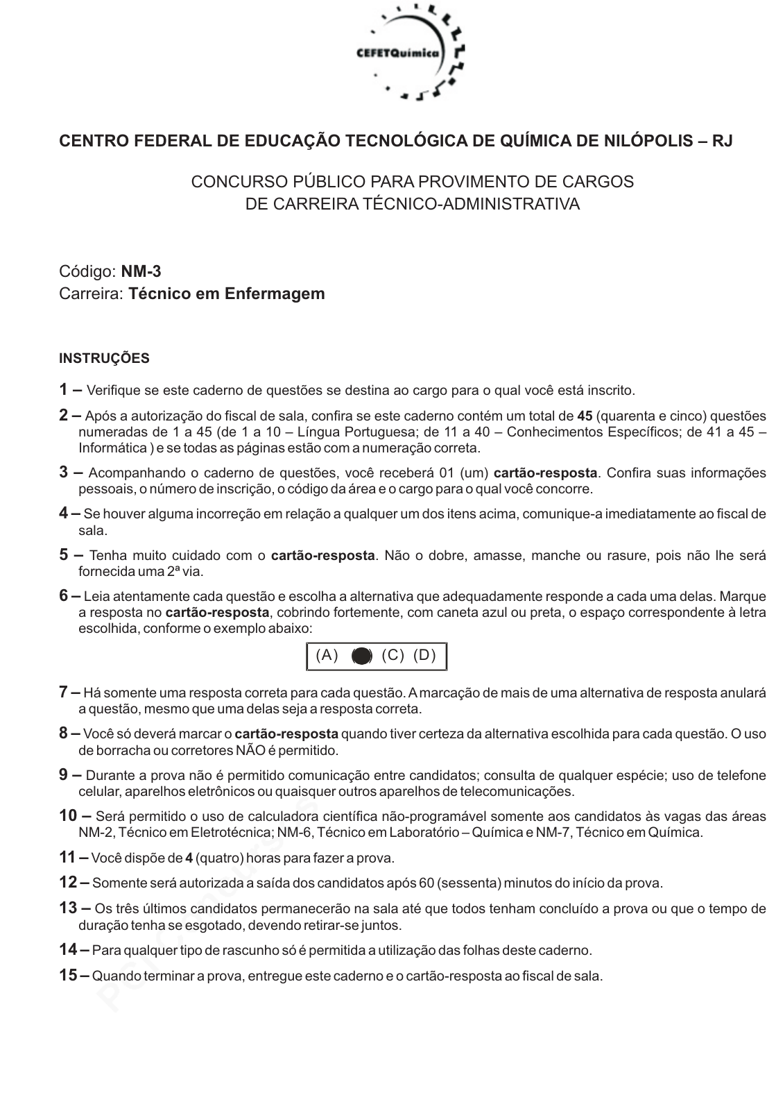 Concurso IFRJ: Local de prova para técnicos administrativos sai hoje