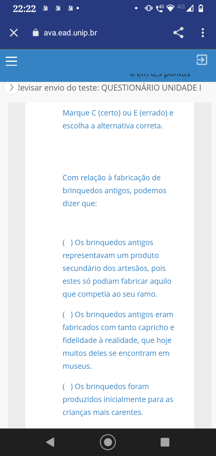 questionário - Jogos e Brinquedos na Infância