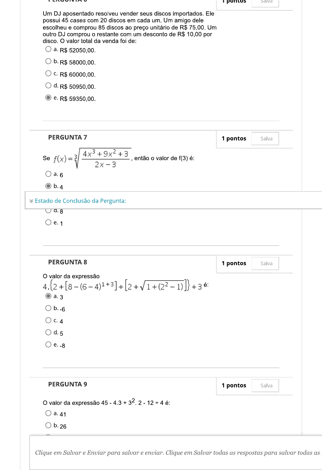 Atividade para avaliação - Semana 4_ MATEMÁTICA BÁSICA