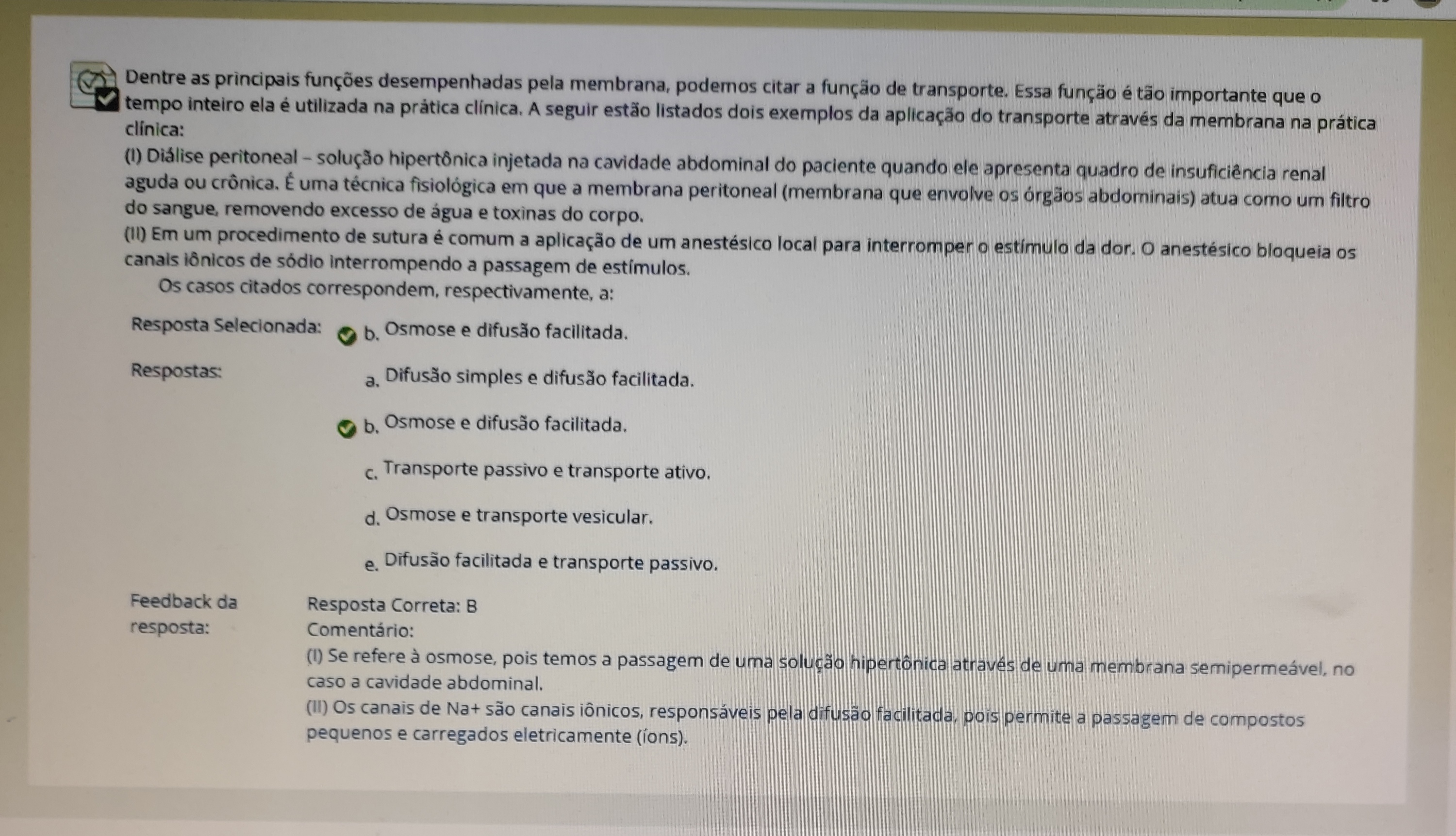 Questionario Biologia Histologia E Embriologia