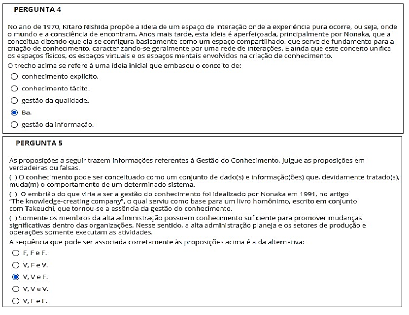 Atividade Para Avaliação Gestão Do Conhecimento Semana 3 Univesp