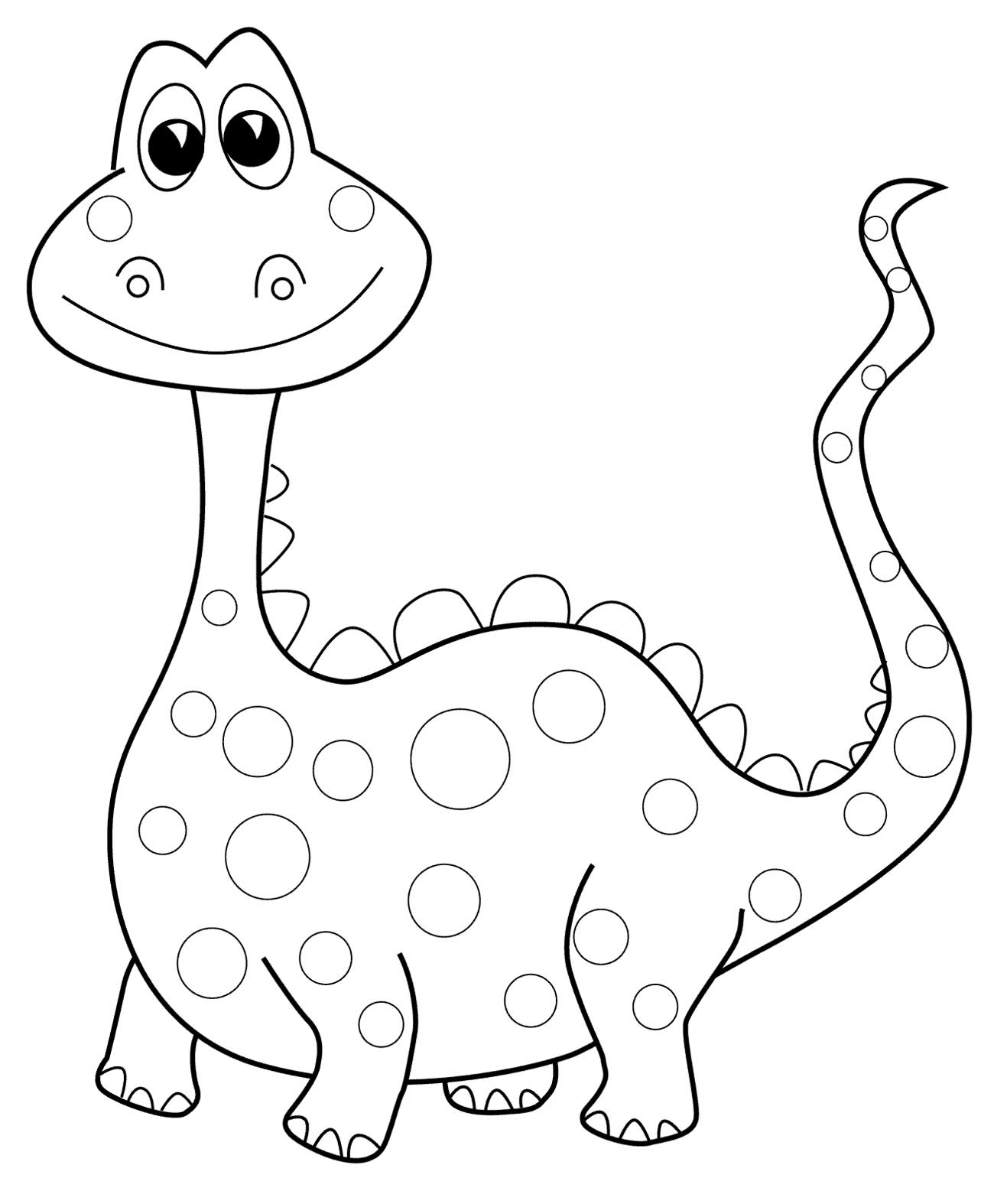 Desenhos de dinossauros para colorir