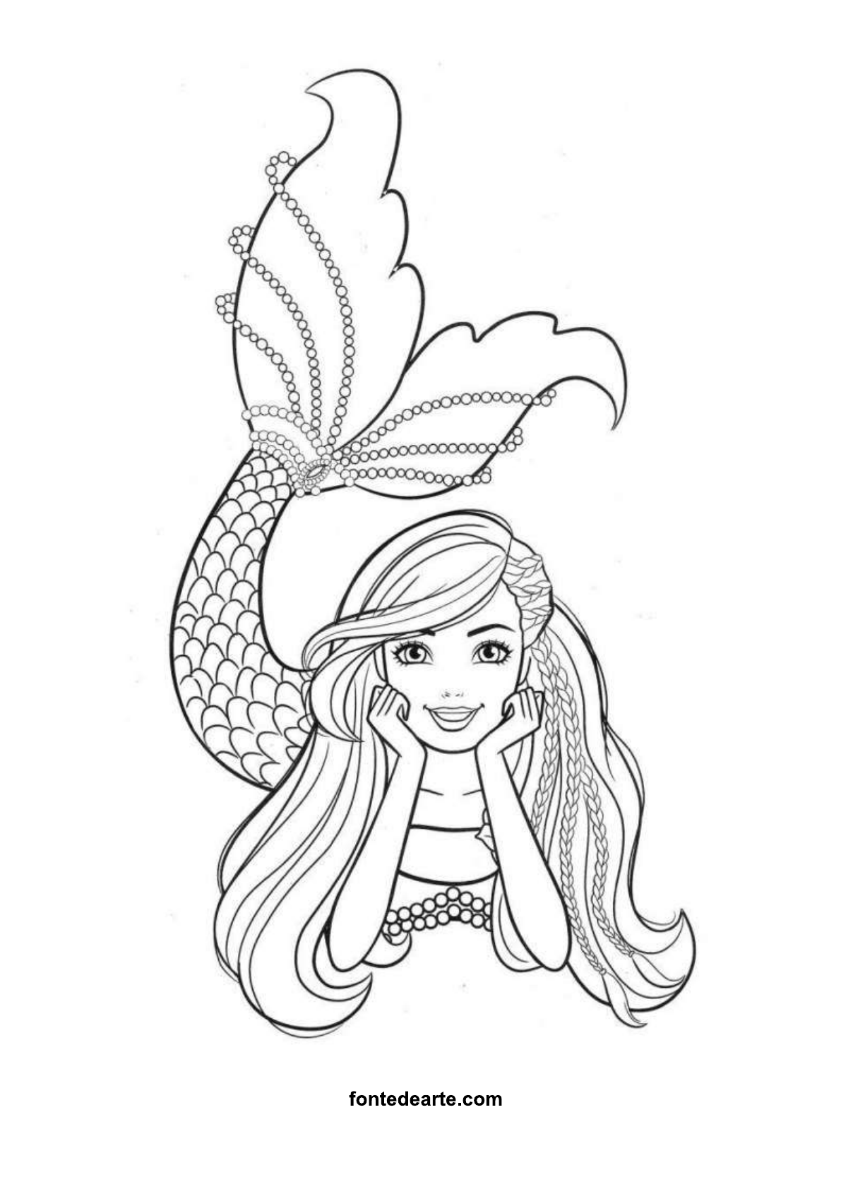 Páginas para colorir BARBIES - Desenhos para colorir - Imprima desenhos  para colorir 