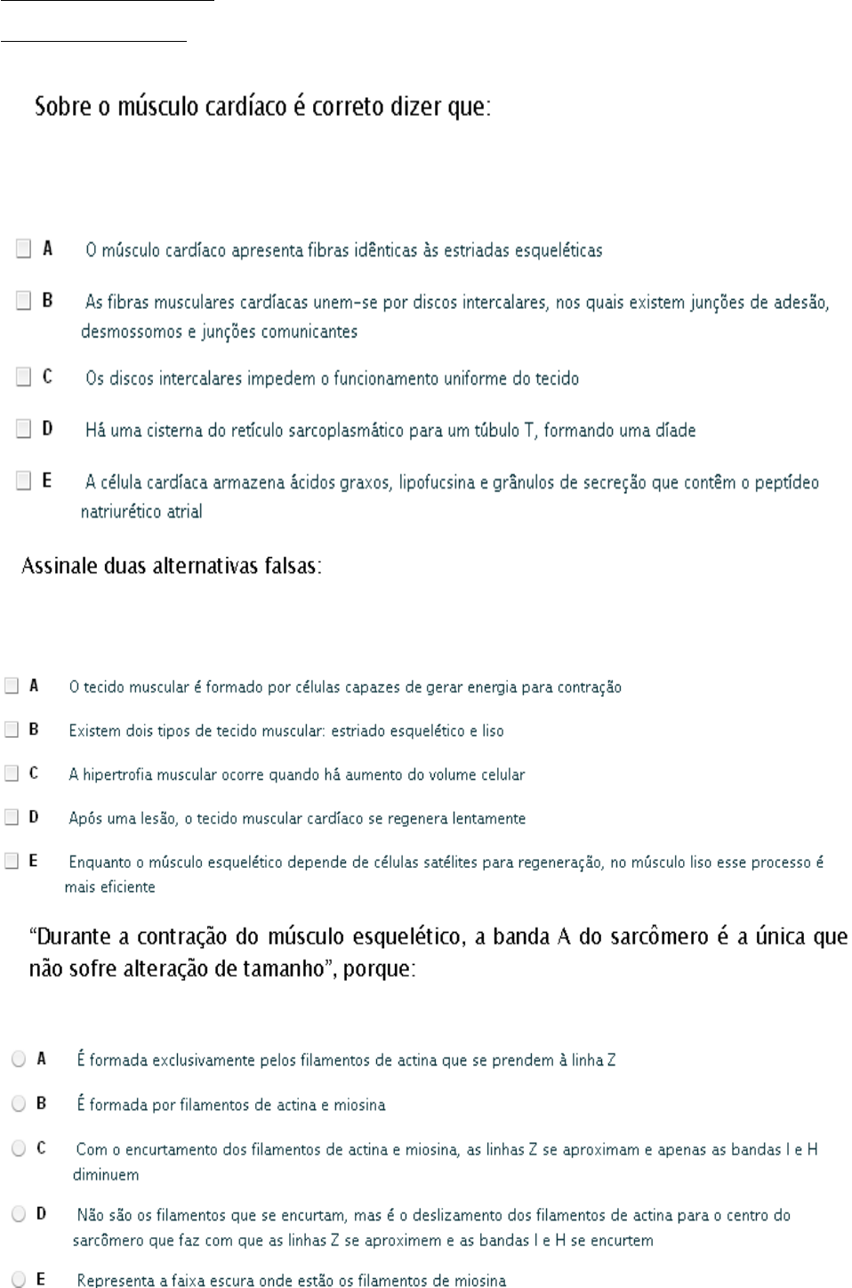 Tecido Muscular Histologia e Embriologia
