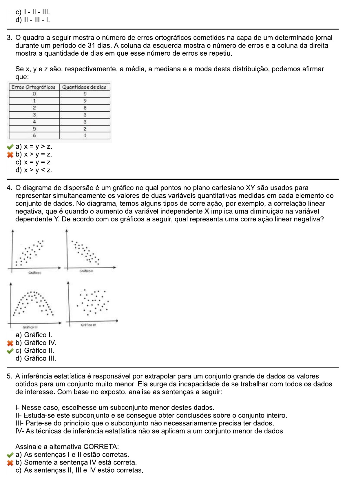 Métodos Quantitativos - Prova III - Métodos Quantitativos