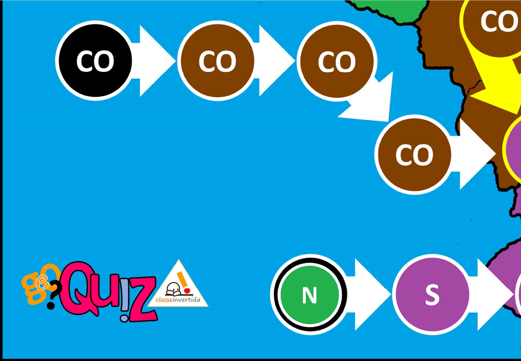 classe invertida: GeoQuiz Brasil: Regiões