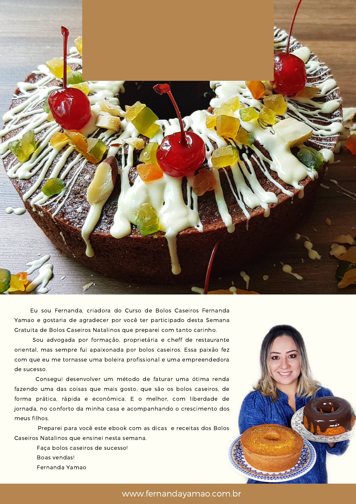 Curso Fabrica de bolos caseiros