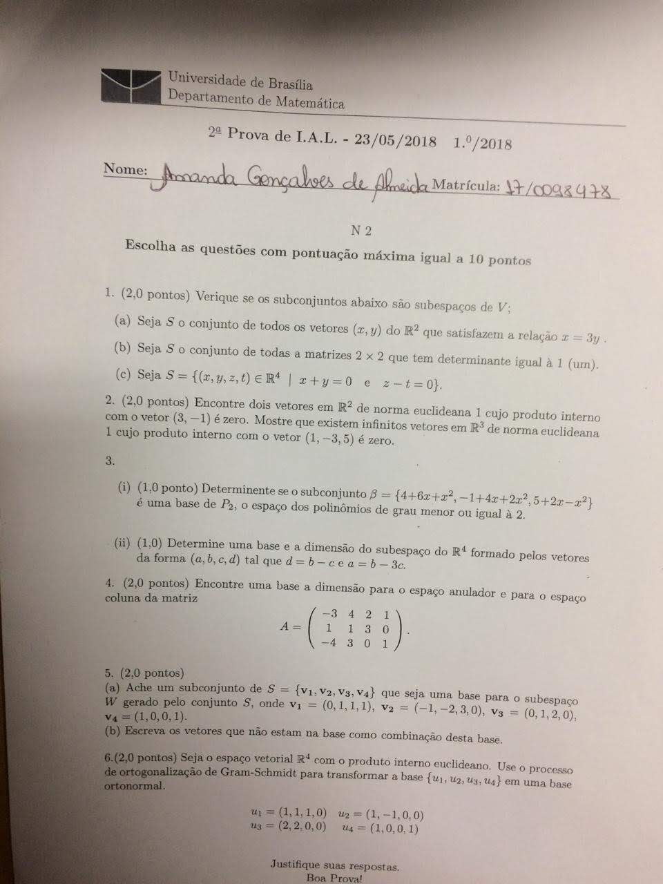 Provas Anteriores Da Unb - BRAINCP