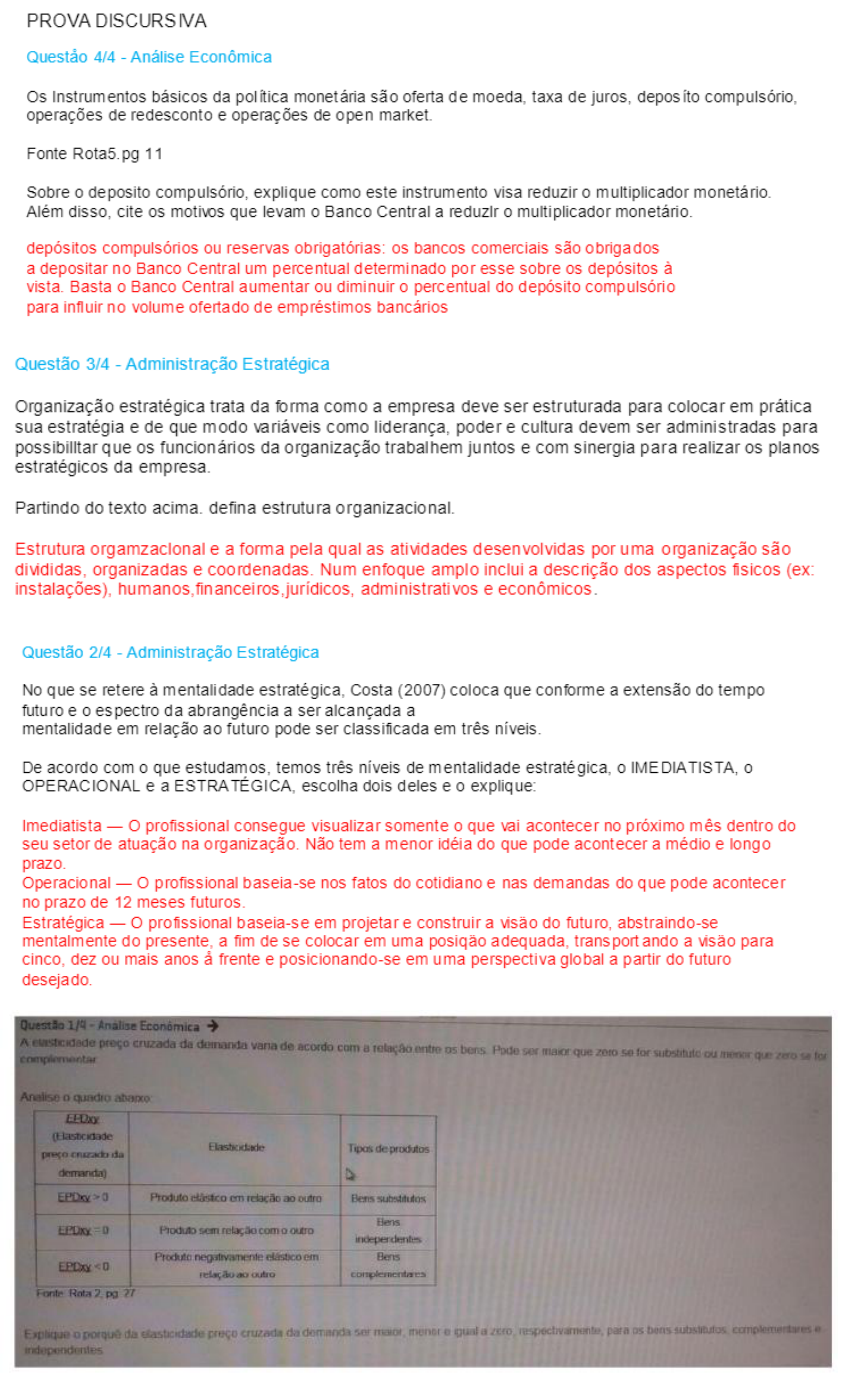 Prova Discursiva 4 Administração Estratégica Gestão Da Tecnologia Da Prova Discursiva 4 Administração Estratégica Gestão Da Tecnologia Da