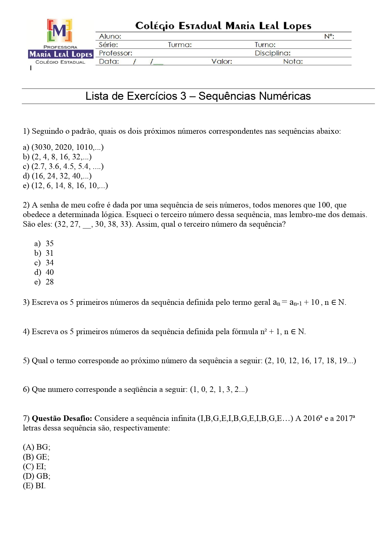 Qual o próximo número na sequência: 2, 10, 12, 16, 17, 18, 19