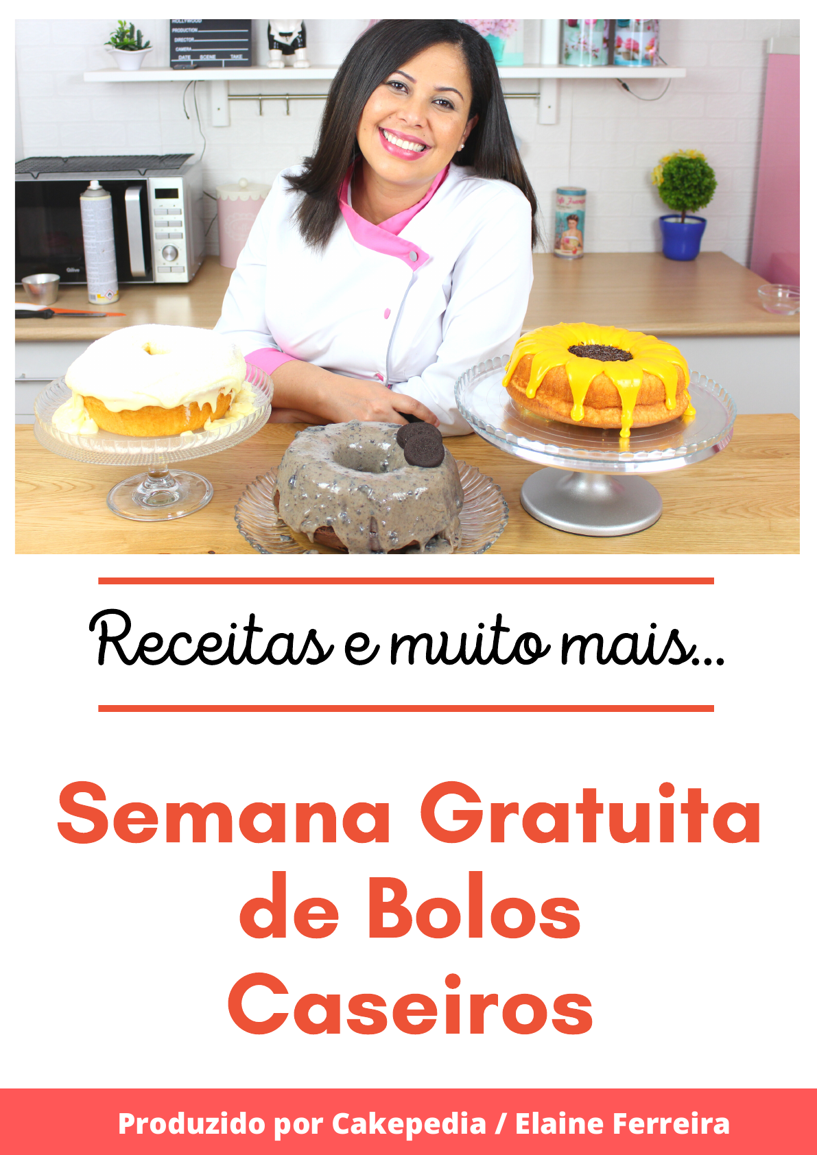 Ideia Embalagens  5 Receitas de bolos caseiros deliciosos e práticos