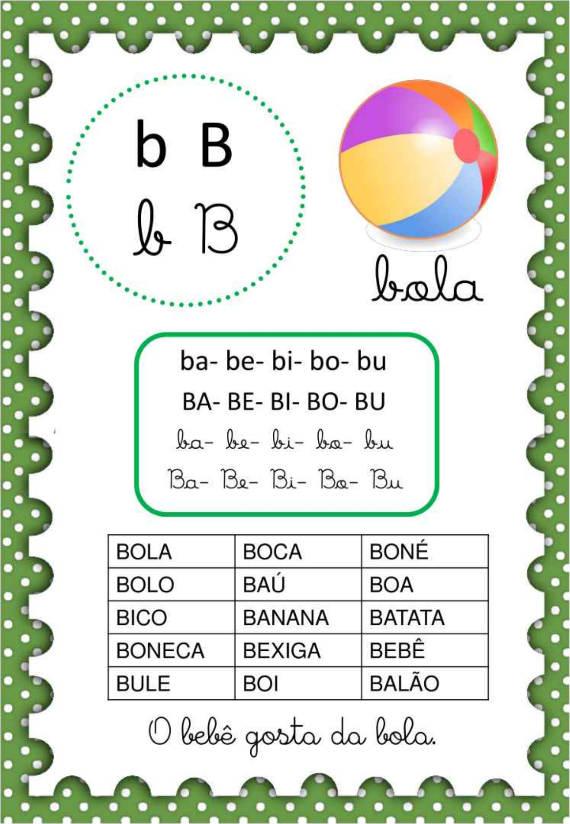 Fichas De Leituras Sílabas Simples Pedagogia 