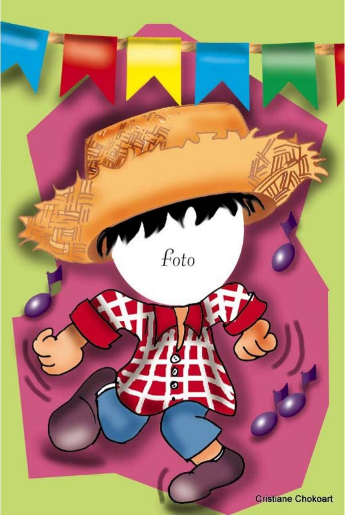 Grátis: MOLDURAS P FOTOS - FESTA JUNINA (1) - Material Claro e Objetivo em  PDF para Estudo Rápido, image size:1125x1682