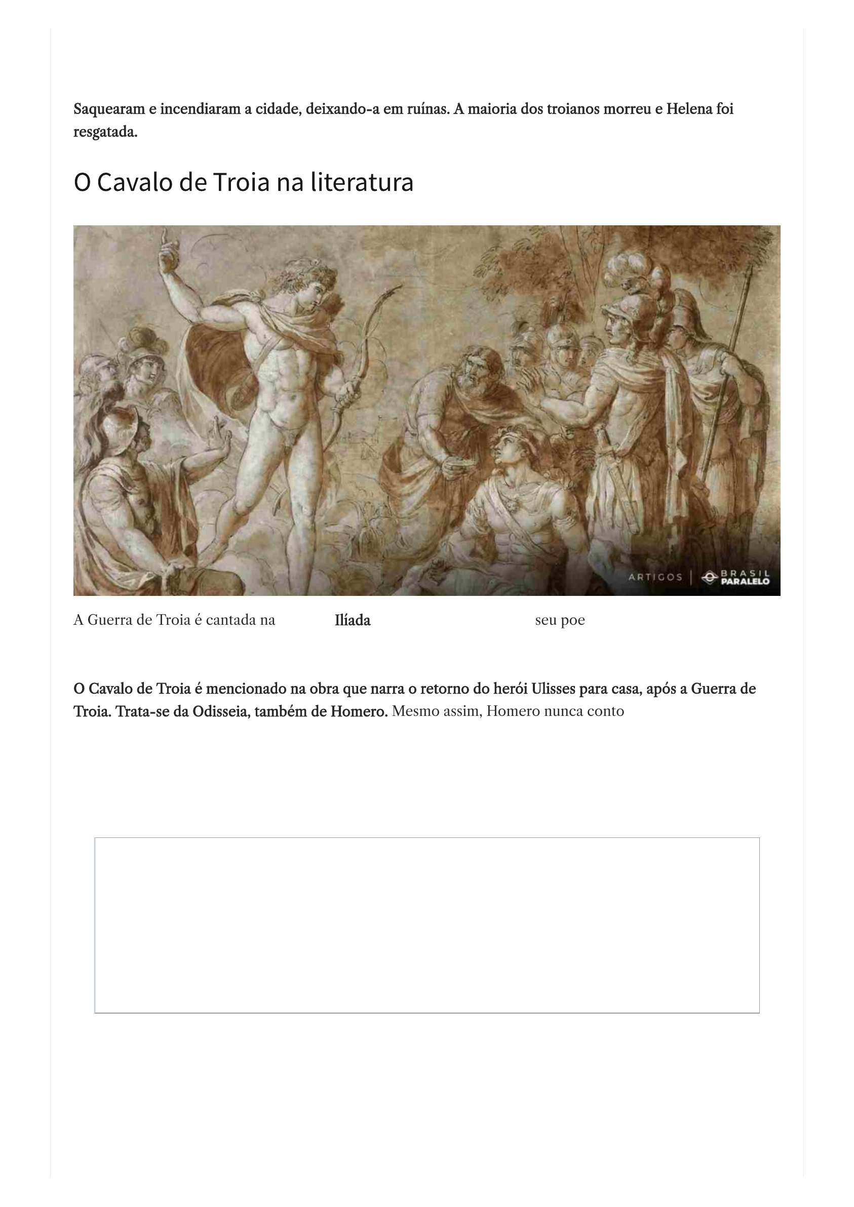 Exercícios Cavalo de Troia, PDF, Paris (mitologia)