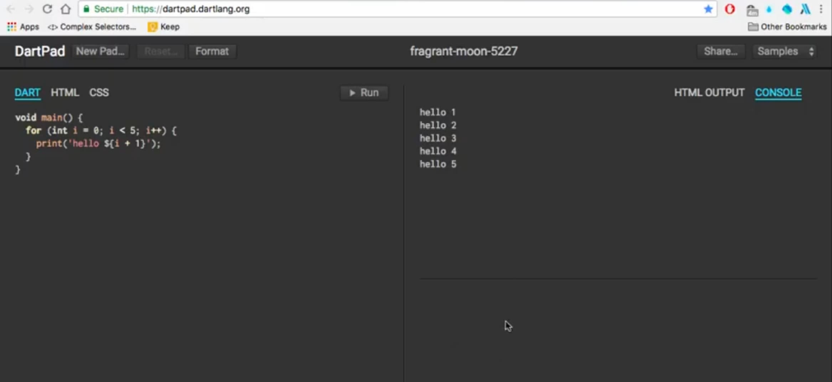 Dart Programming Part-1 - Ciências