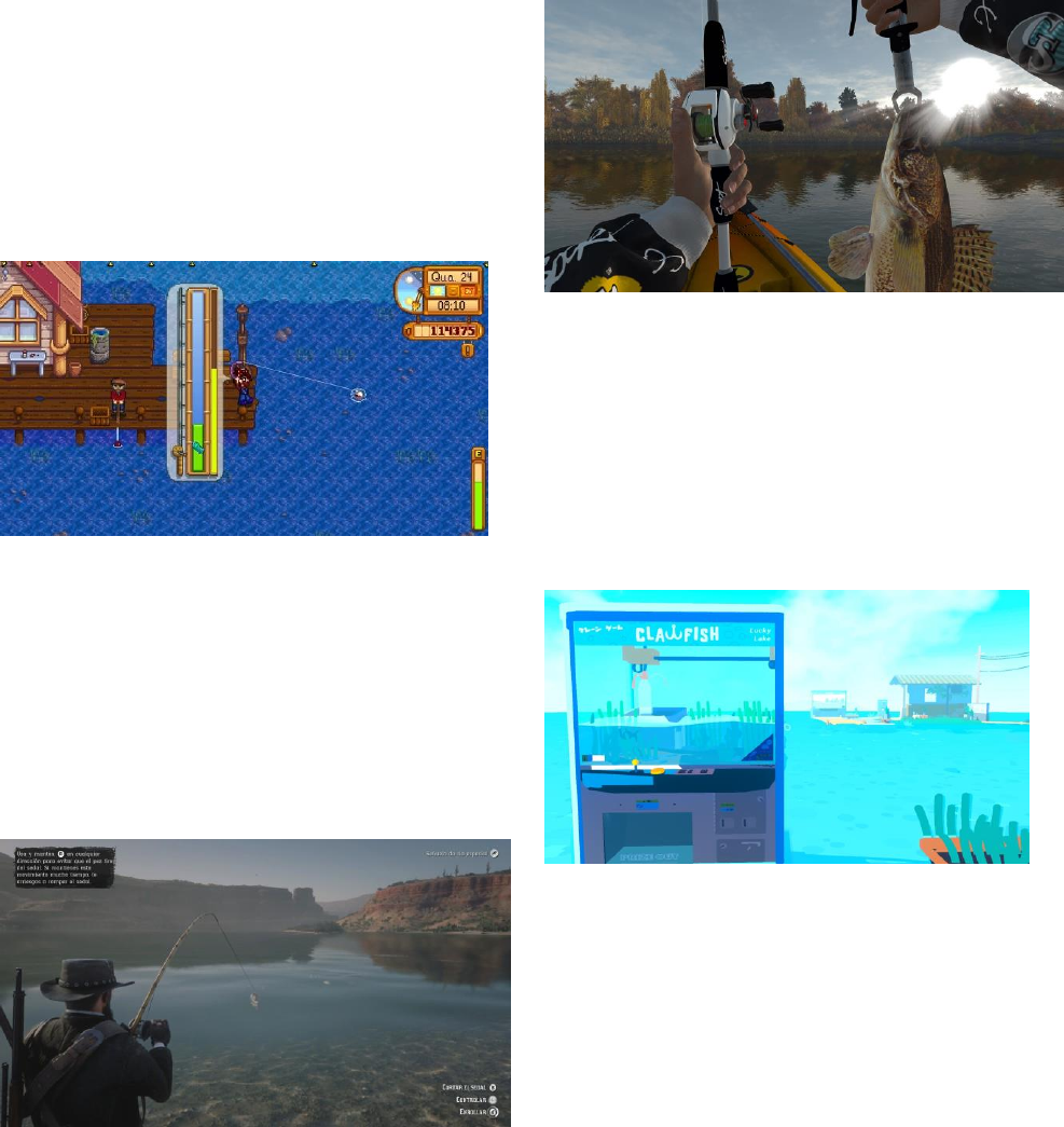 Taxonomy of Fishing Mini-games