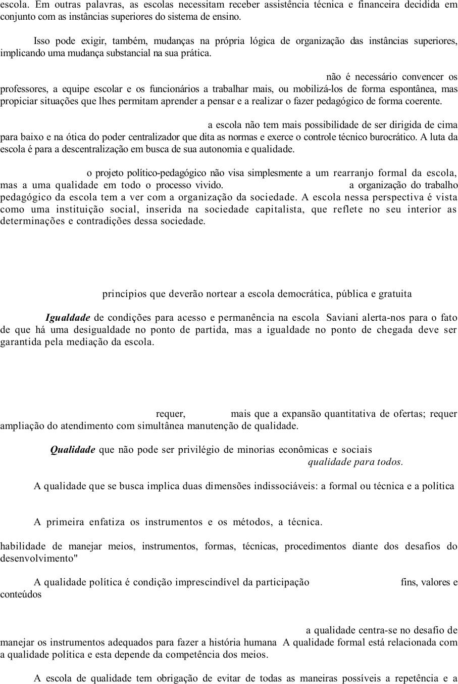 Pensar, Fazer e Aprender - Organização Do Trabalho Pedagógico