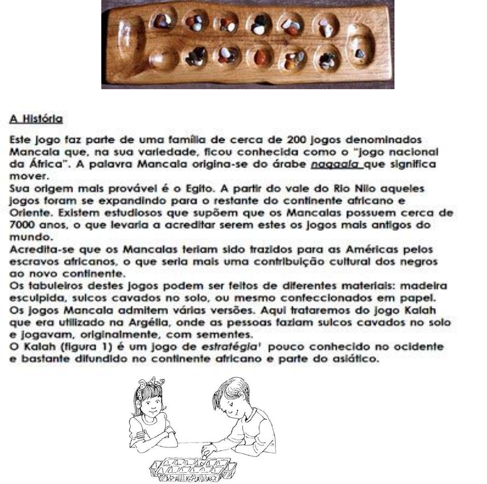 Jogo Mancala - Pedagogia