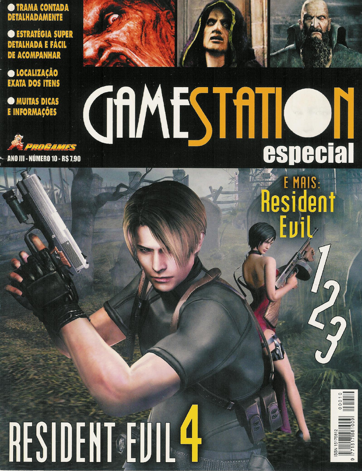 Revista Pc Gamestock Nº 4 Detonado Resident Evil 1 E 2 + Cd - Livros e  revistas - Colorado, Contagem 1111676316