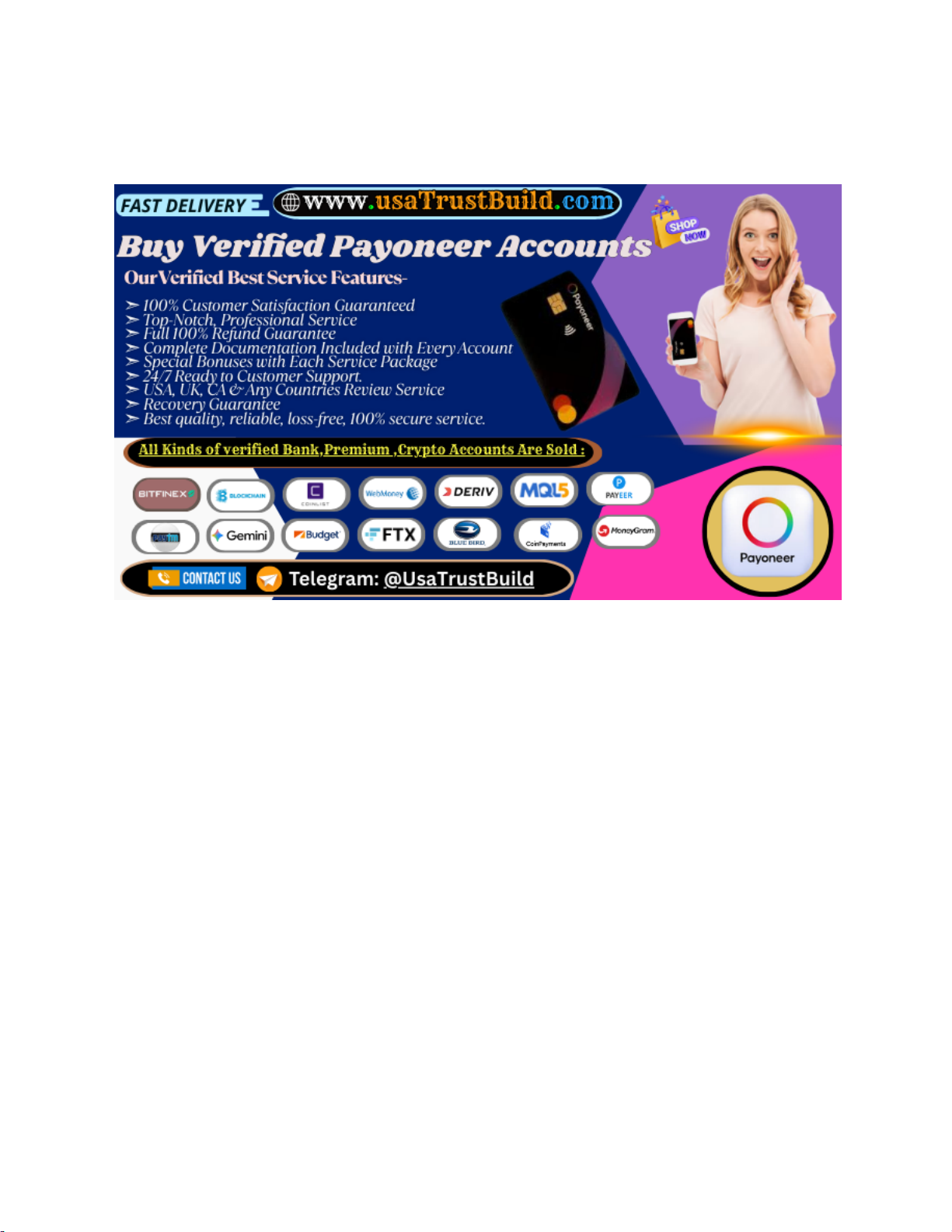 Free: Littbe-by-little step to Buy Verified Payoneer account - Clear and  Objective PDF Material for Quick Study | Passei Direto
