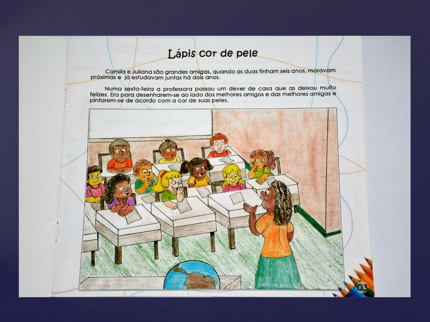 Livro - Lápis Cor de pele - Pedagogia