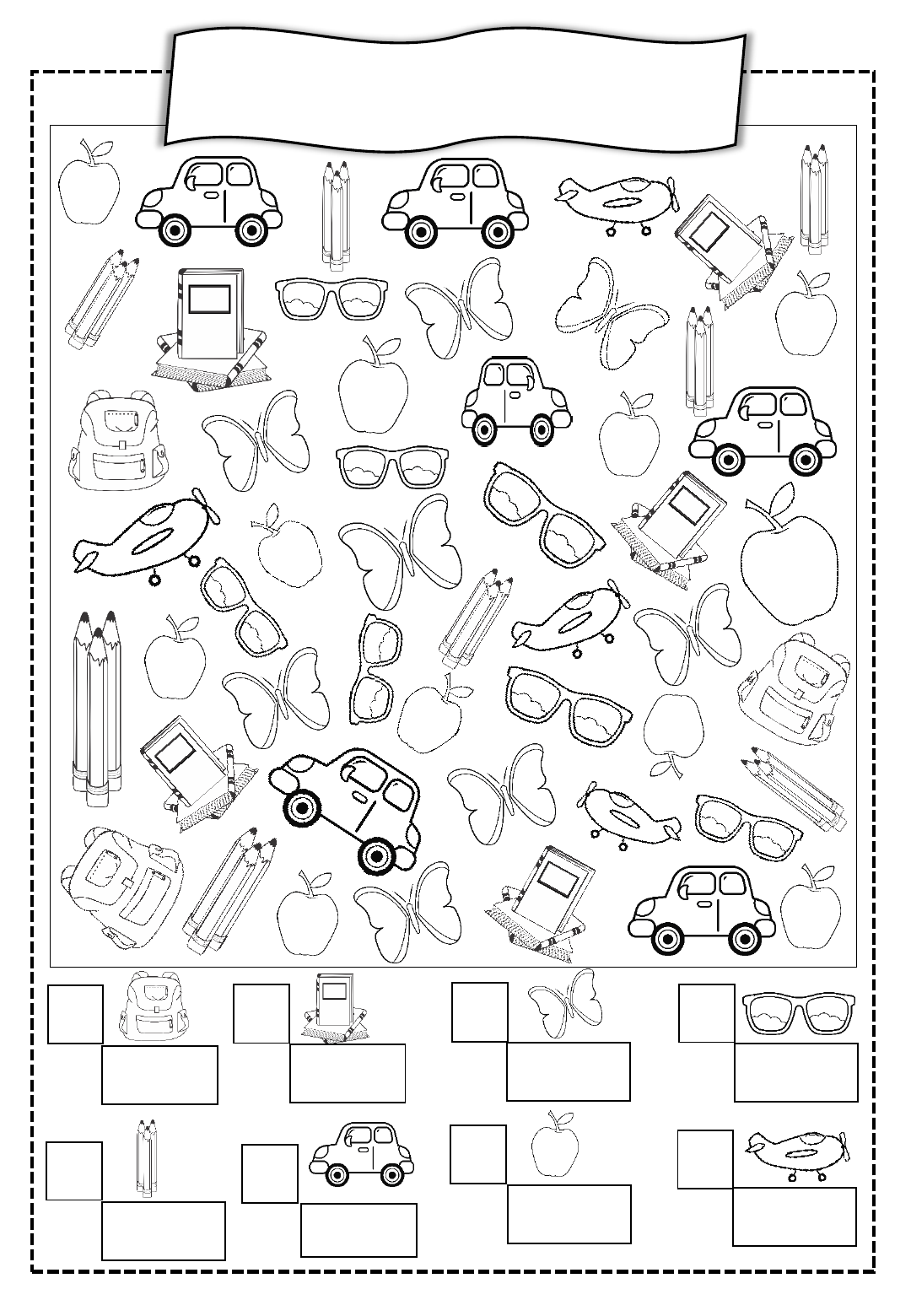 Jogo para trabalhar a atenção, a discriminação visual e o vocabulário   Atividades de percepção visual, Atividades de fonoaudiologia,  Fonoaudiologia exercicios