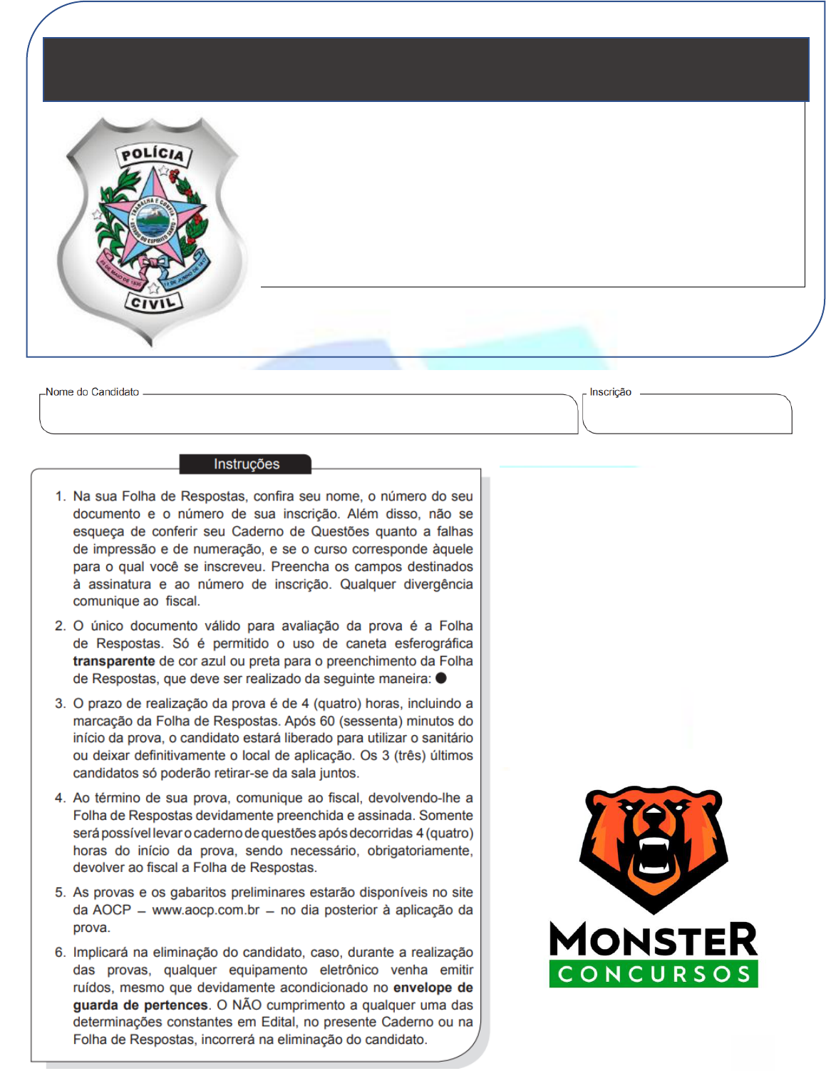 Concurso PM ES - Direito Constitucional - Segurança Pública - Monster  Concursos 