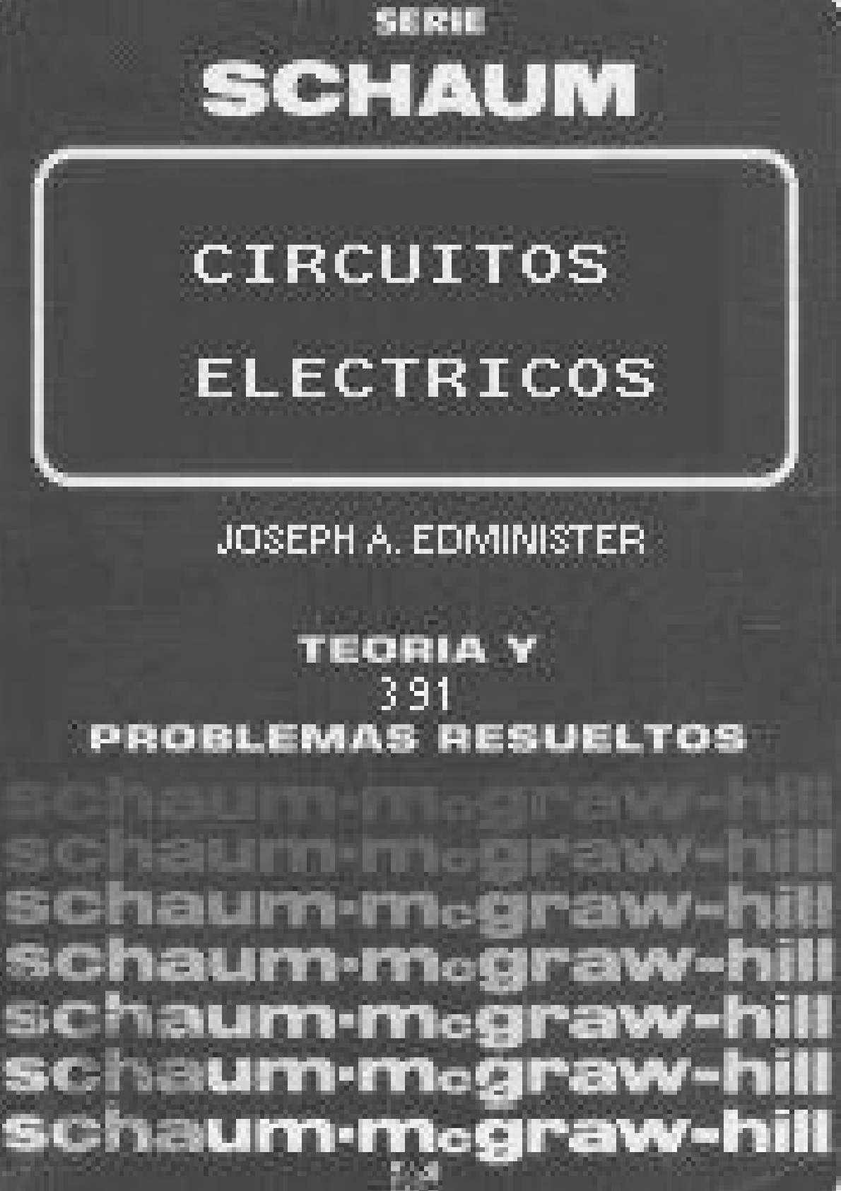 Circuitos electricos joseph a. edminister mahmood nahvi pdf online