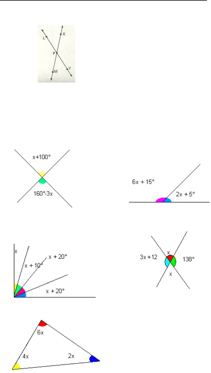 12) Determine o suplemento do ângulo x: Precisa dos cálculos, é