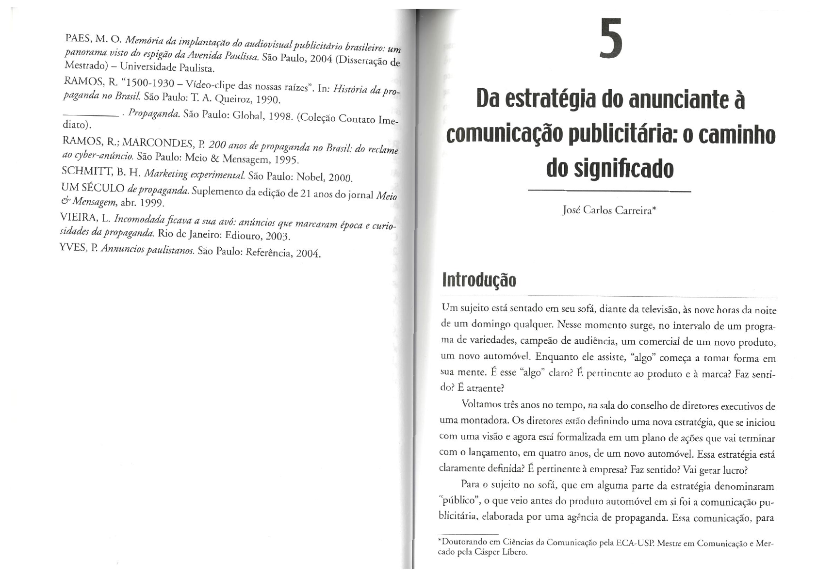 Organização semionarrativa do significado em seu contexto. Fonte