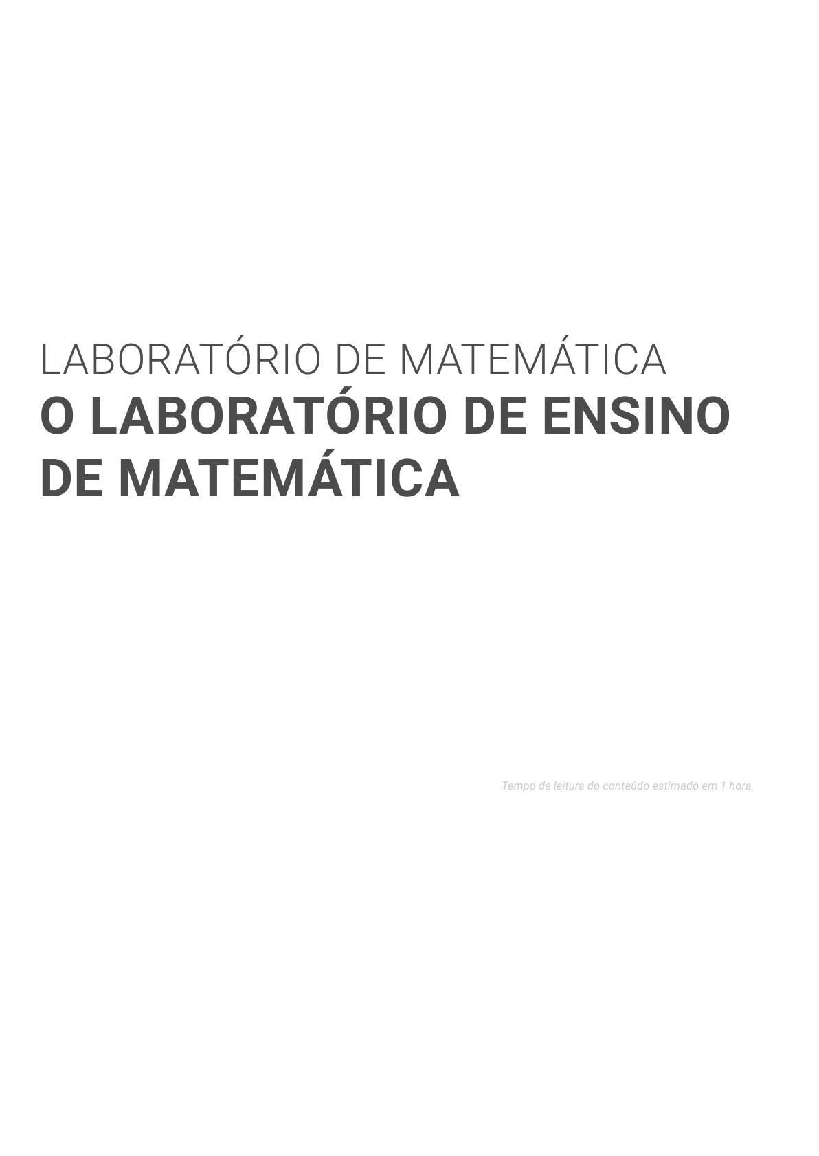 PDF) Intervenções matemáticas com material reciclável em