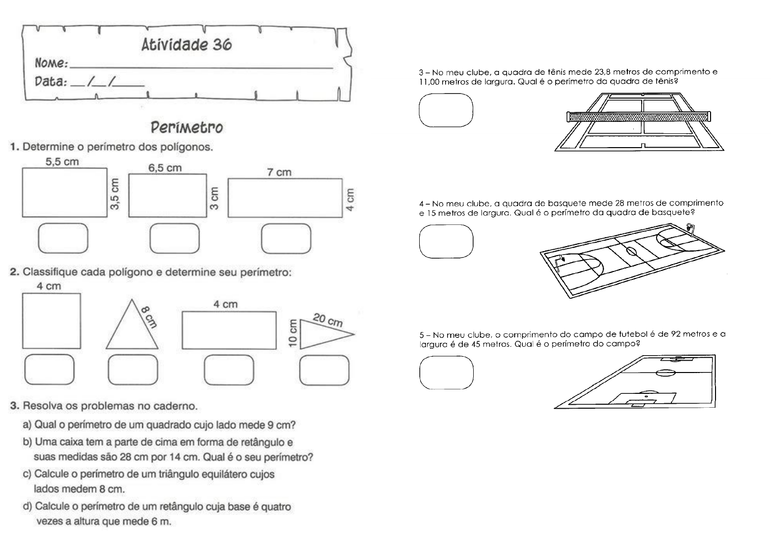 10 Atividades Com Perímetro Para Imprimir Online Cursos Gratuitos 6f3 7004