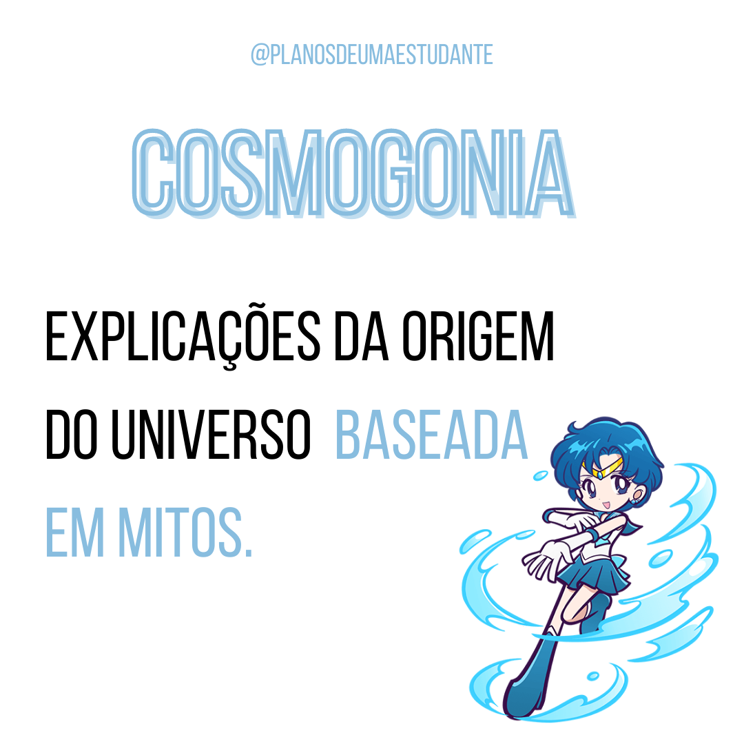 DEFINIÇÃO DE COSMOGONIA - Filosofia