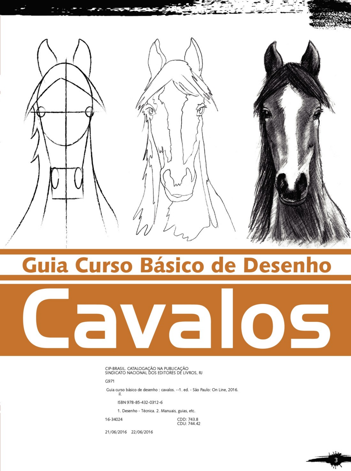  Guia Curso Básico de Desenho - Cavalos (Portuguese