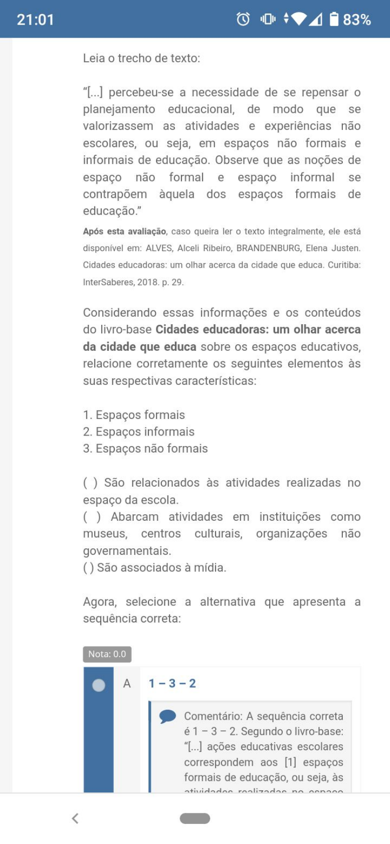 Apol 2 Cidades Educadoras - Cidades Educadoras