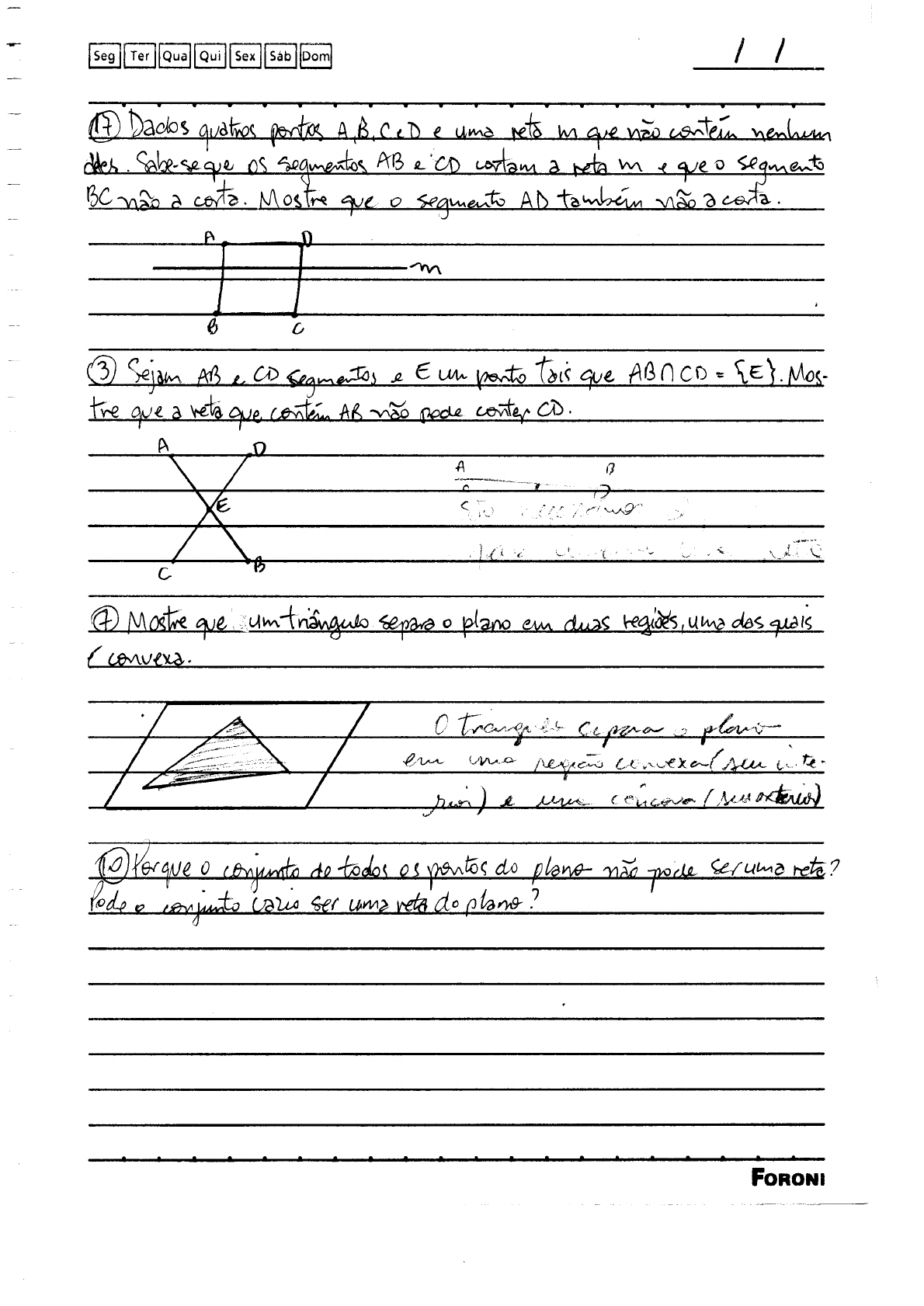 Lista De Exercícios: Livro Geometria Euclidiana Plana - 11.ed - João ...