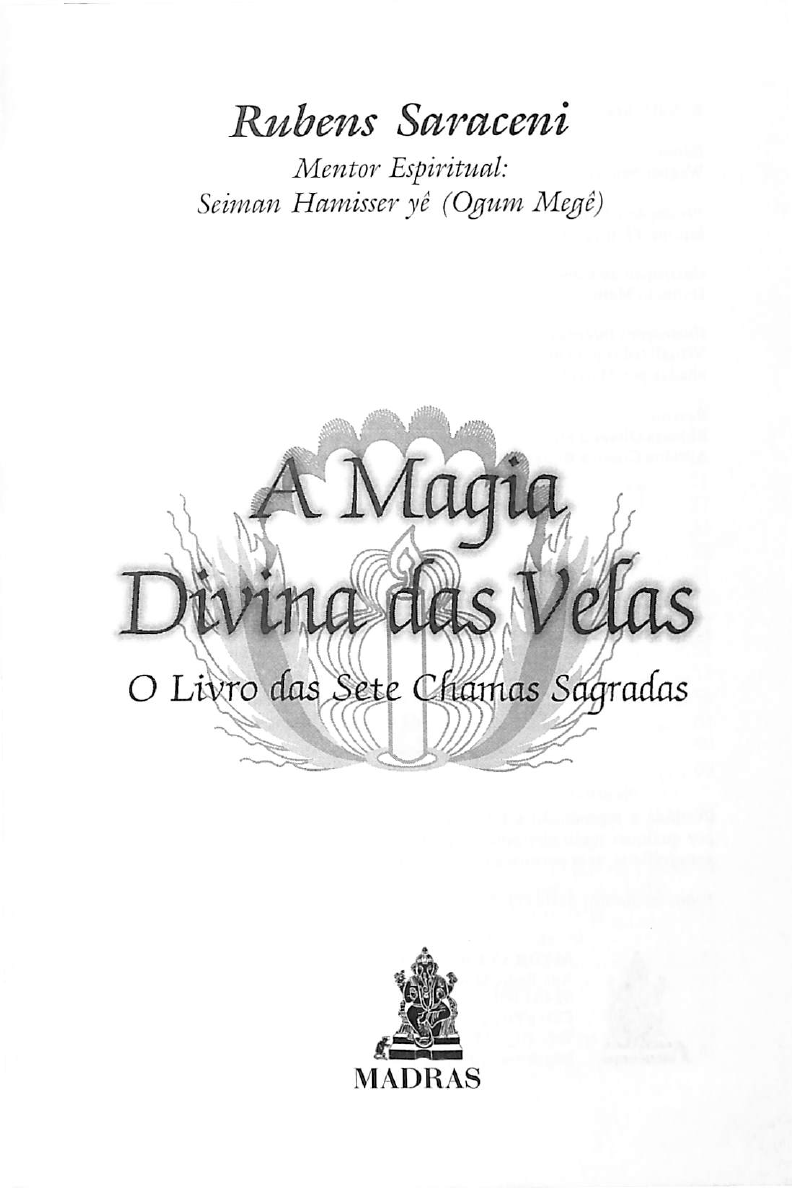 7 - O livro das sete chamas sagradas - Religiões