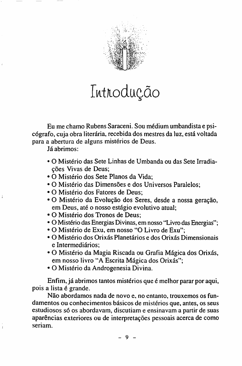 7 - O livro das sete chamas sagradas - Religiões