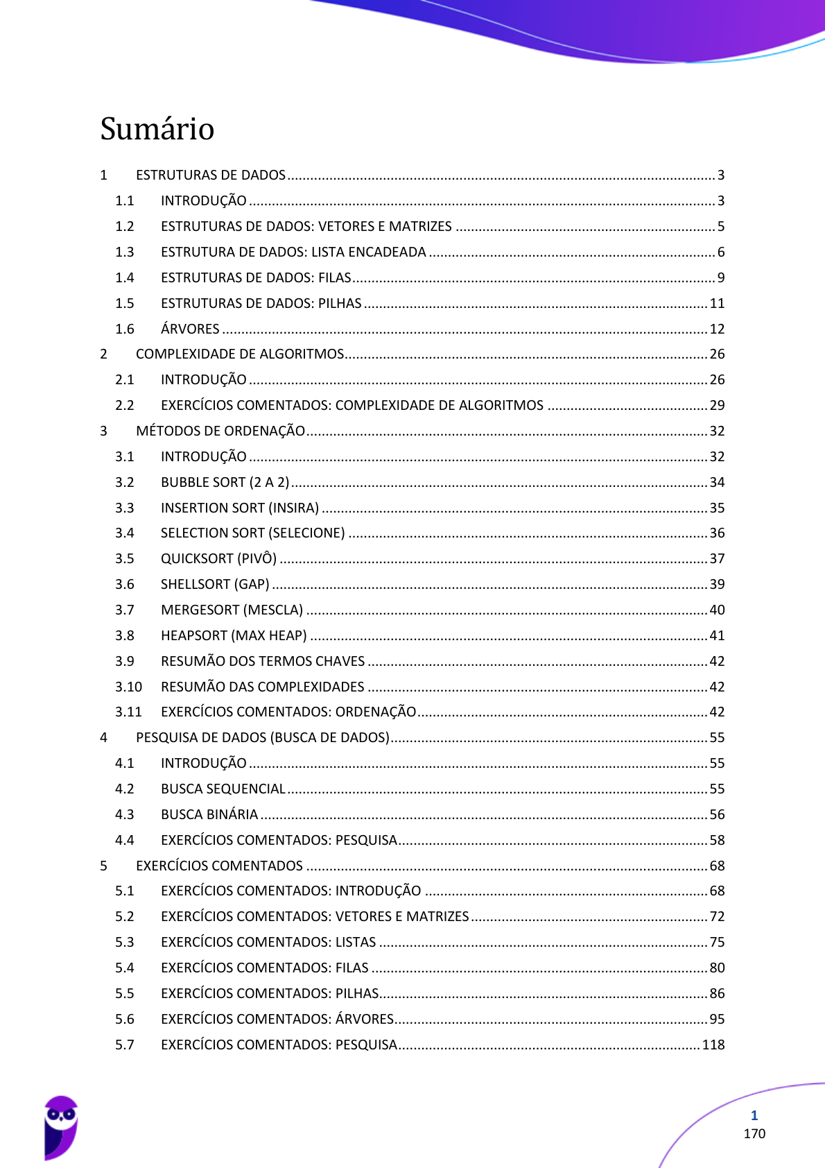 Algoritmo Bubble Sort comentado