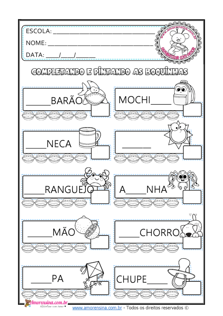 Nome interactive activity for 1ANO