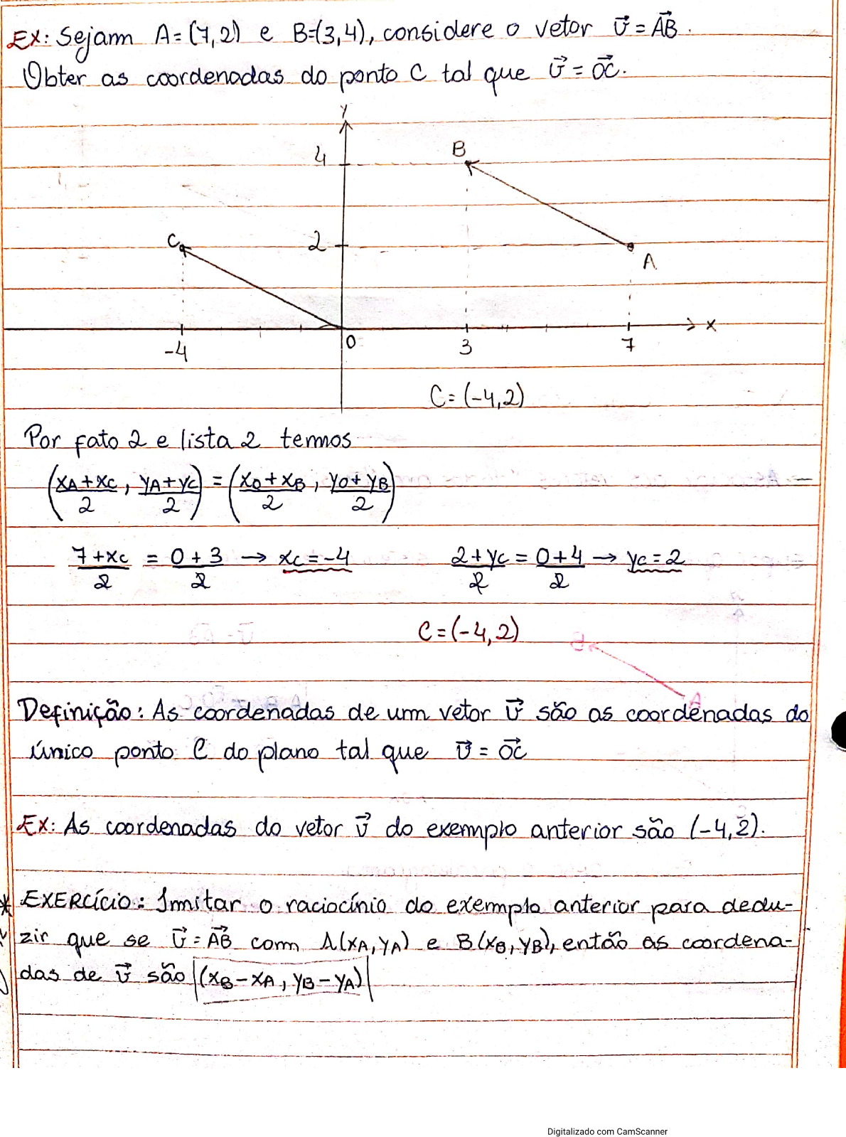 Vetores 2 - Geometria Analítica - Geometria Analítica