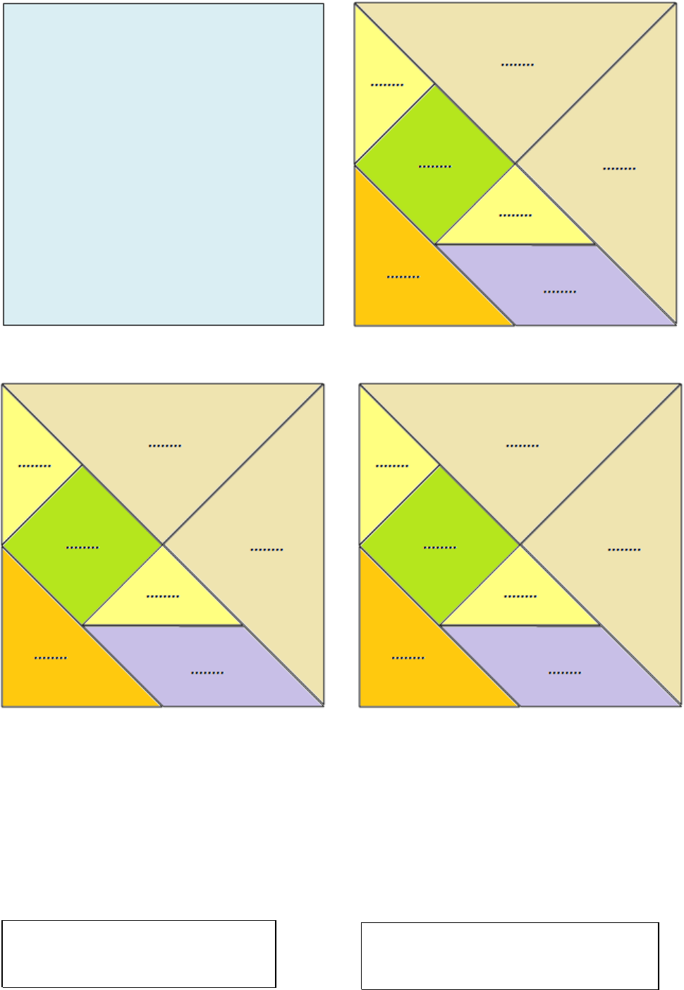 Estudo de Porcentagem Com o Tangram, PDF, Percentagem