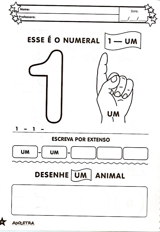 Atividade Número 1 - Educação Infantil