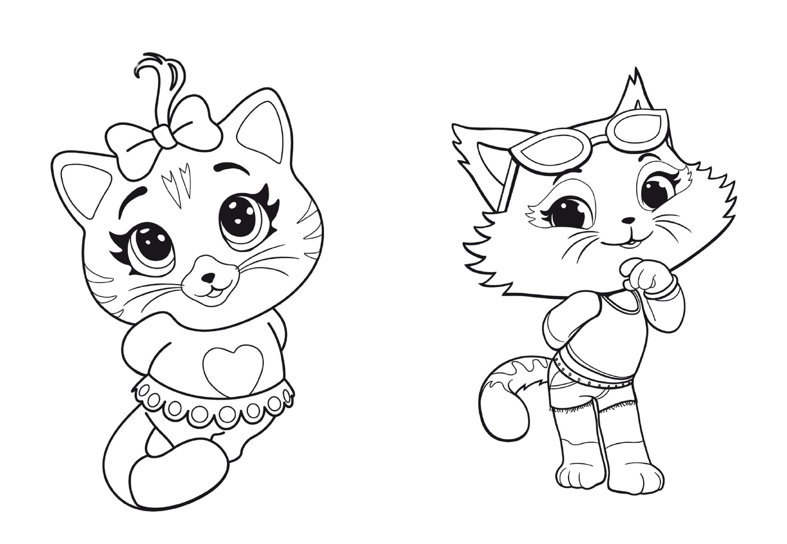 Gato para colorir e imprimir - Colorir