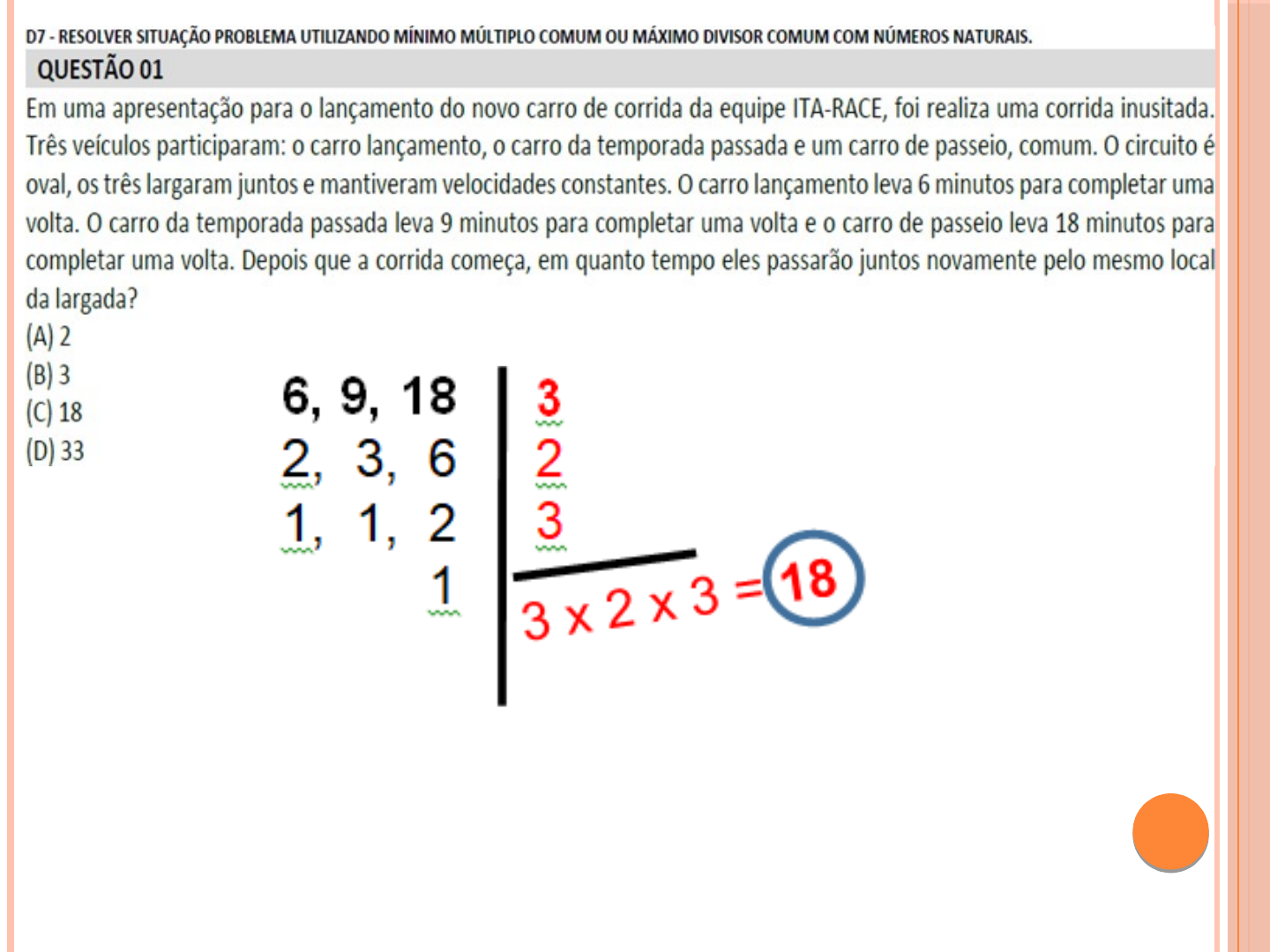 Blog do Prof. Warles: 3° Ano (Por Descritores - Matemática - Ensino  Fundamental)