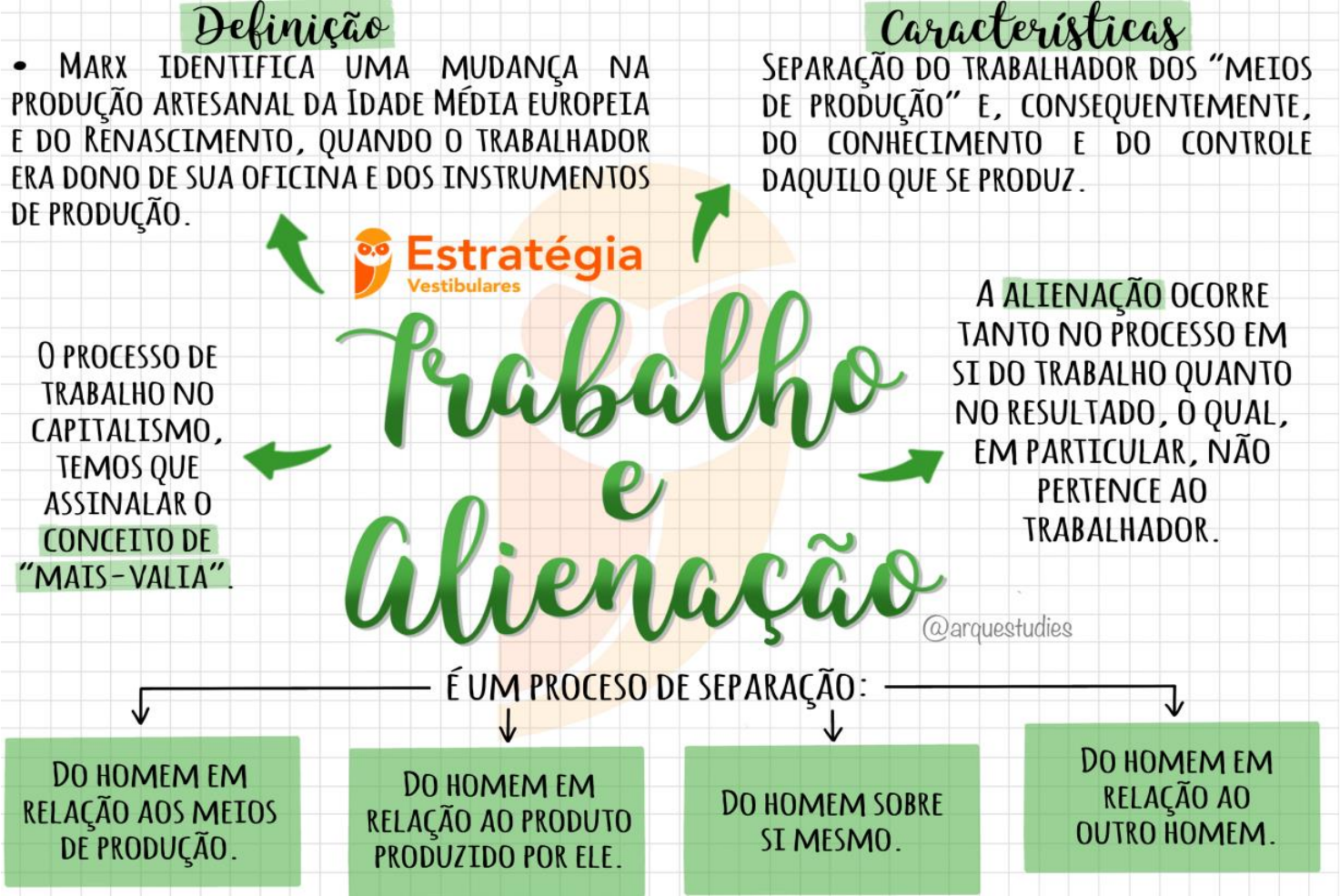 37 - TRABALHO E ALIENAÇÃO - Sociologia