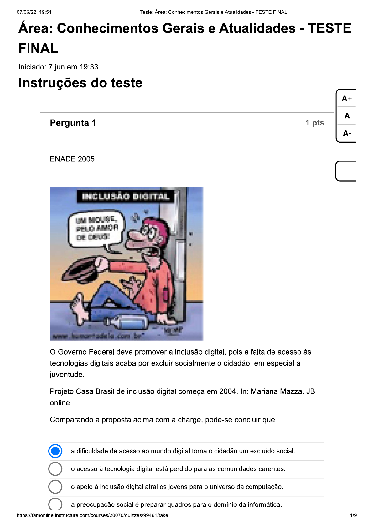 Quizzes e Testes de Conhecimentos Gerais, Variedades e Atualidades - Dicas  para Pais e Educadores