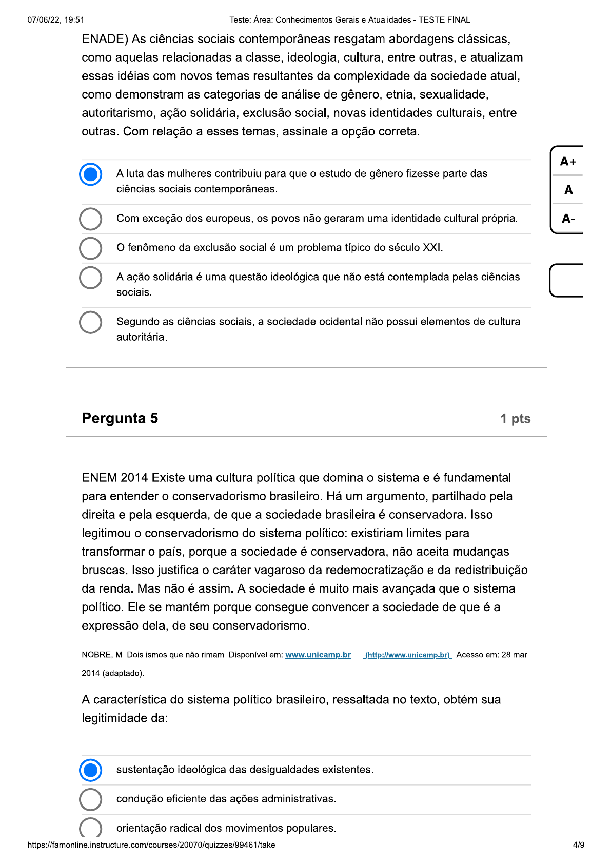 CONHECIMENTOS GERAIS e ATUALIDADES #003 Faça este TESTE e veja o quanto  você sabe! 👀 #quiz 